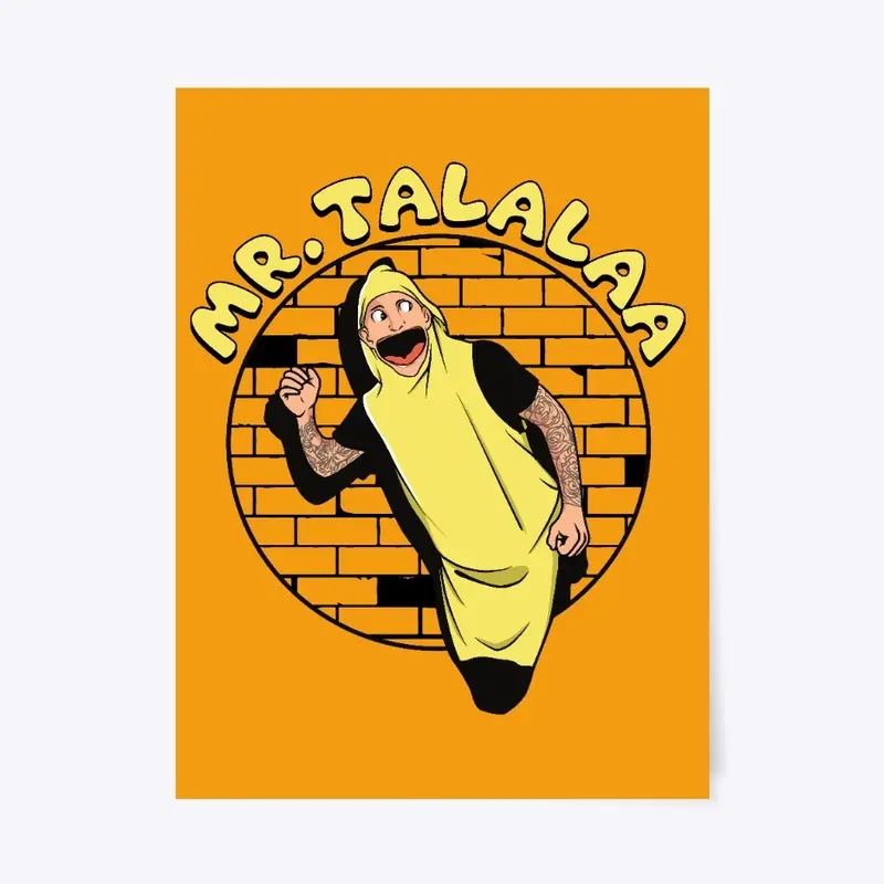 Mr. Talalaa - Banana Character